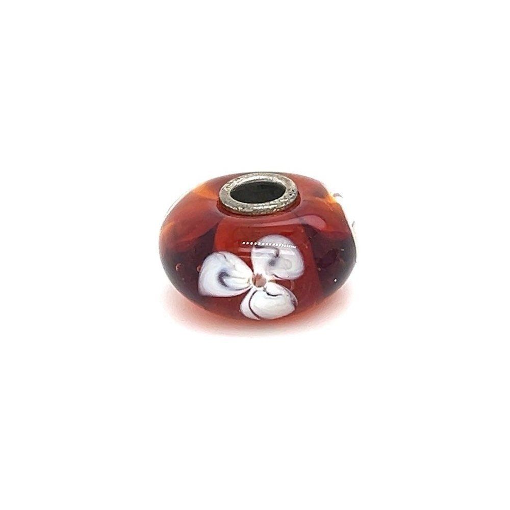 āTrollbeadāBeigeāFlowerāBead